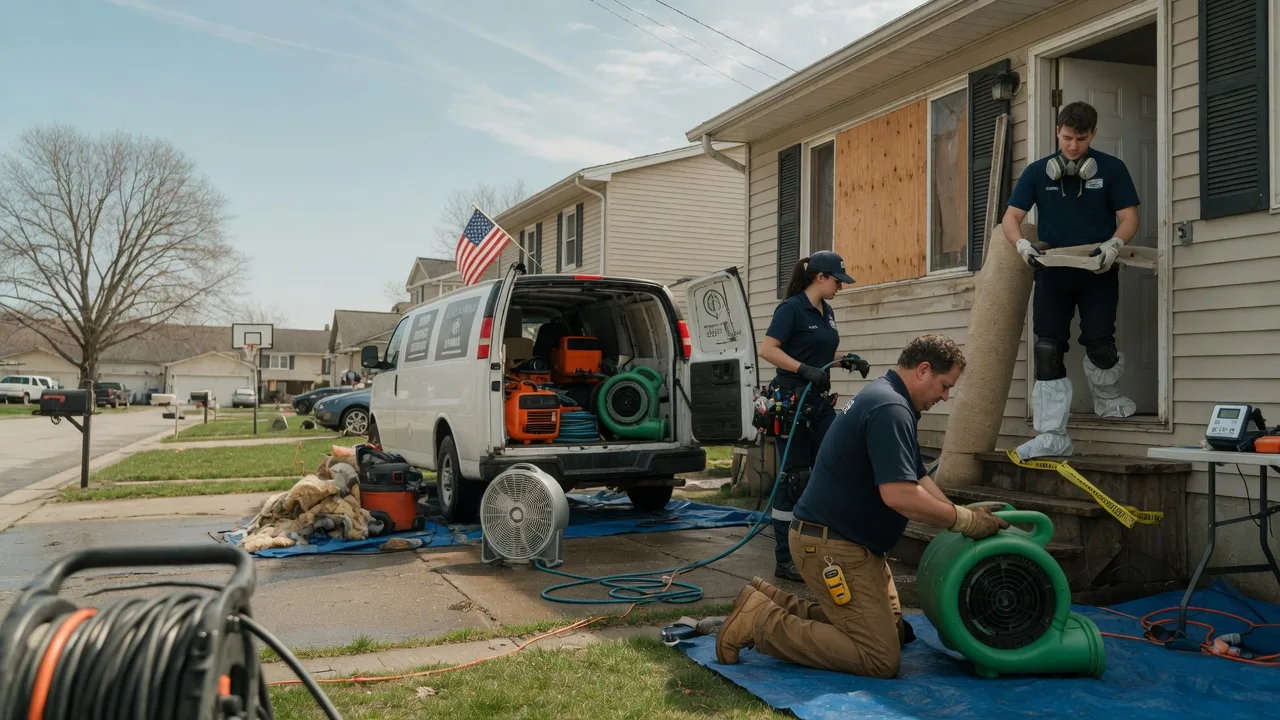 Water Damage Restoration in Erick, OK near me
